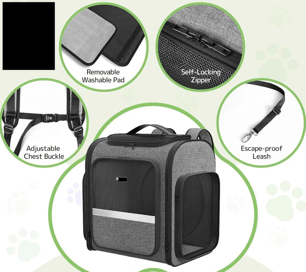 Expandable Adventure Backpack — Breathable, Travel-Ready