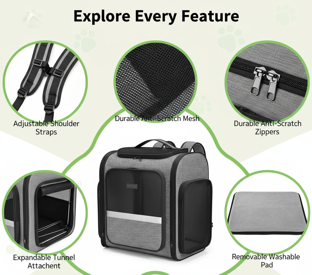 Expandable Adventure Backpack — Breathable, Travel-Ready