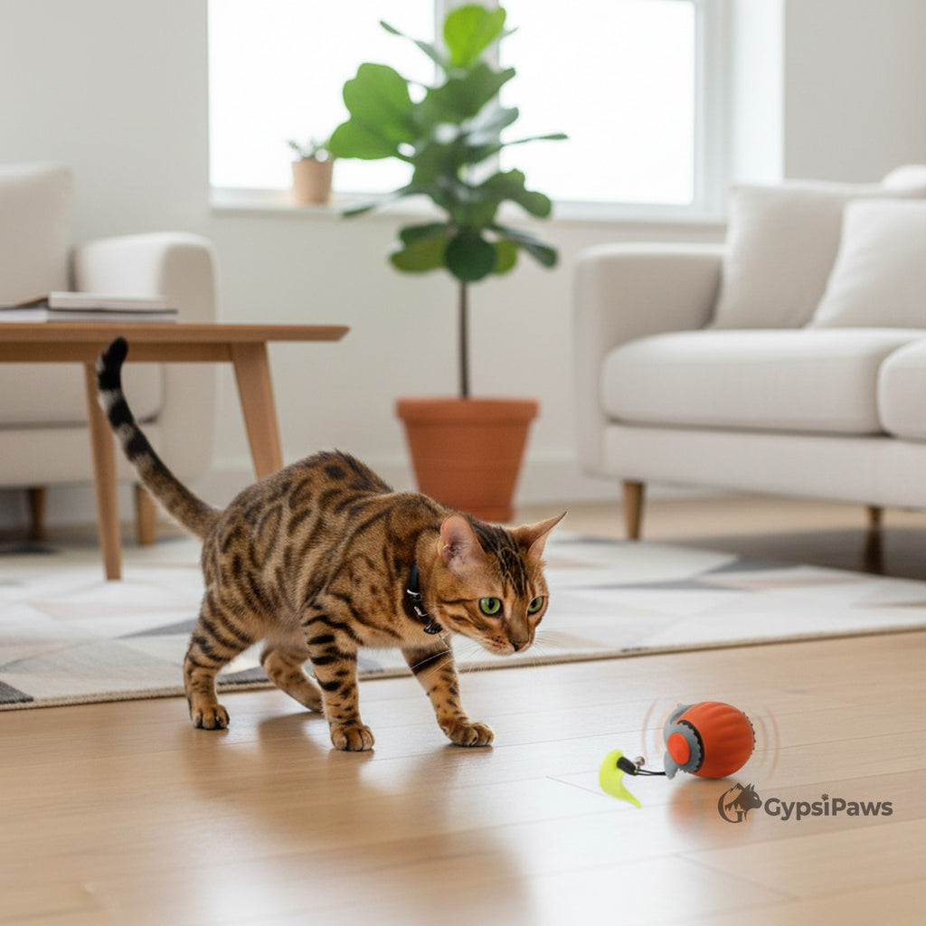 Interactive Rolling Ball Toy — Rechargeable, Silicone, Adventure-Grade Fun