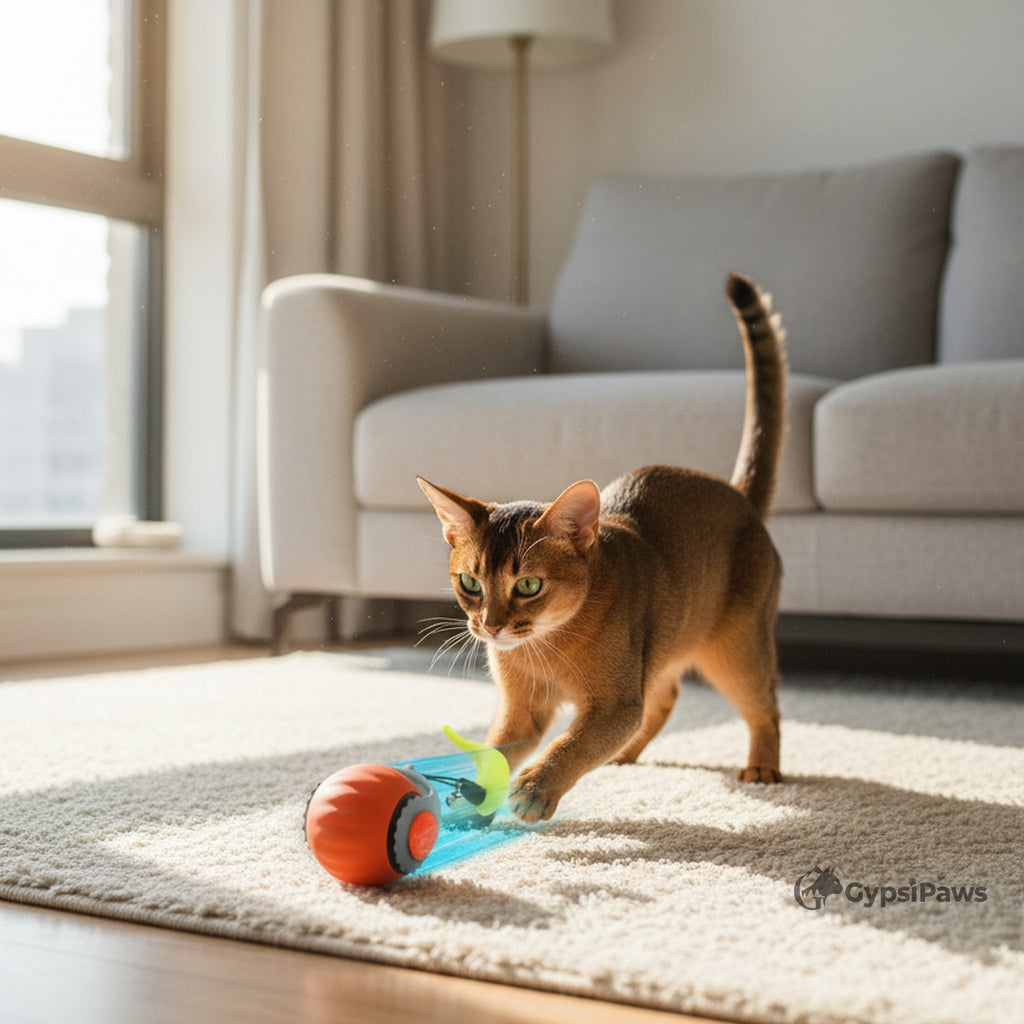 Interactive Rolling Ball Toy — Rechargeable, Silicone, Adventure-Grade Fun