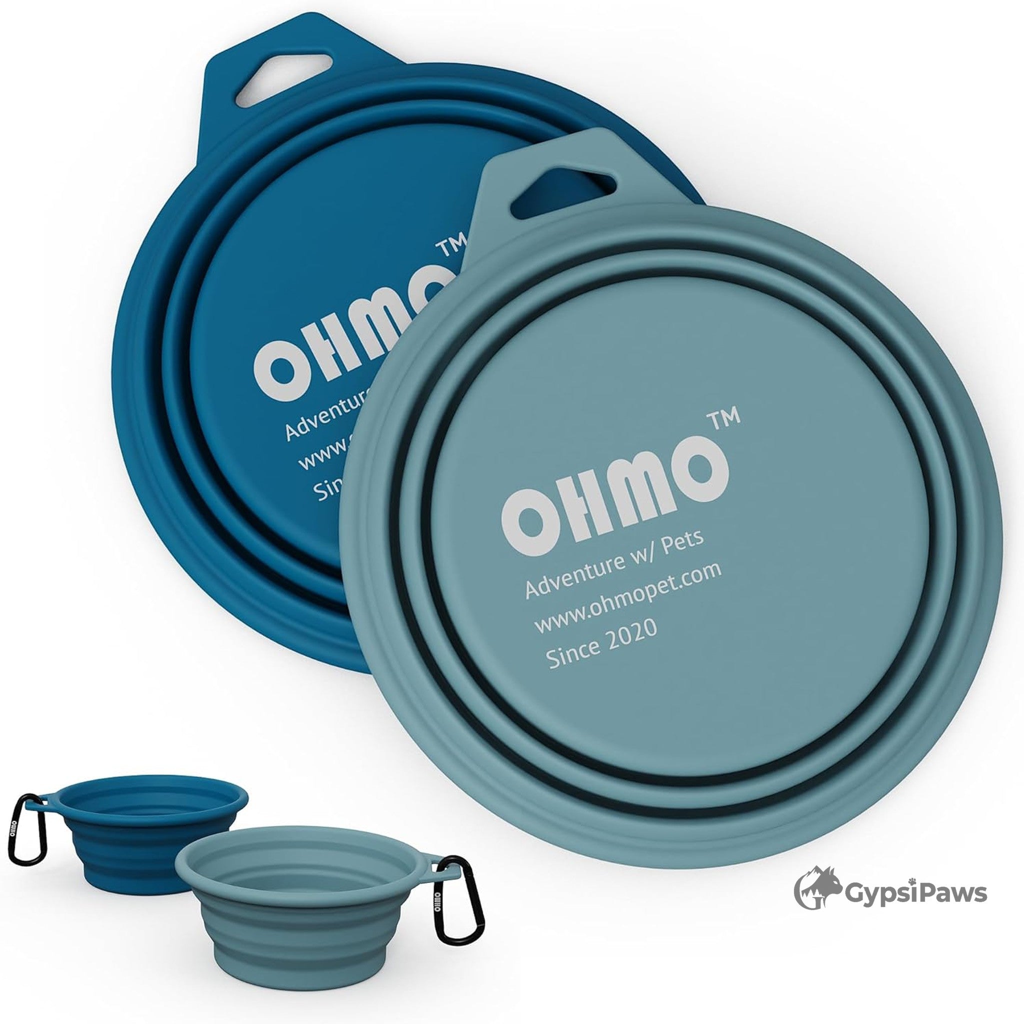 Adventure Collapsible Bowl Set — Portable, Foldable, Dual-Pack