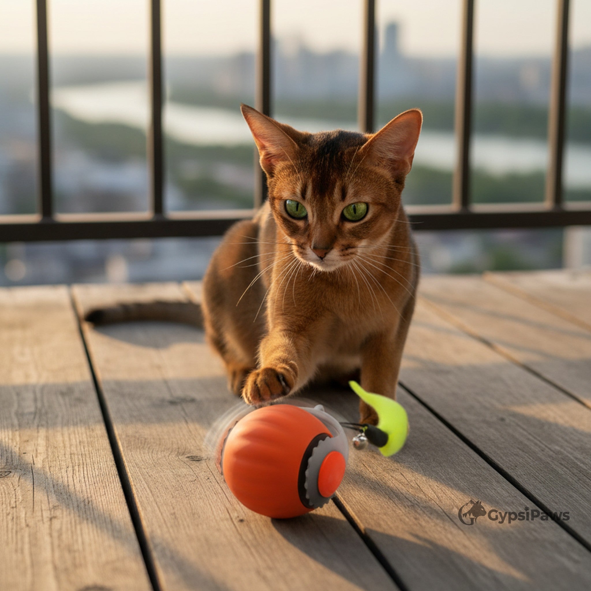 Interactive Rolling Ball Toy — Rechargeable, Silicone, Adventure-Grade Fun