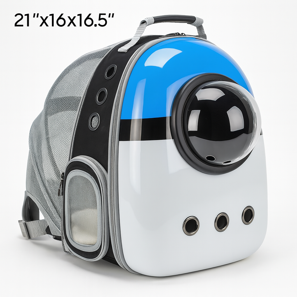 Expandable Space Capsule Carrier — Airline-Approved, Breathable, Waterproof