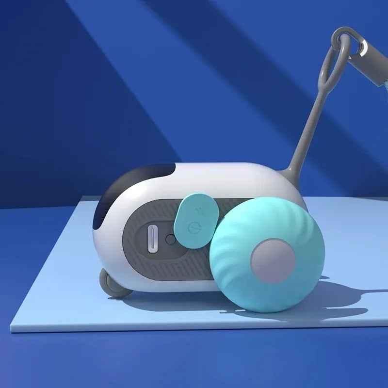 Smart Interactive Cat Toy Car – Automatic & Remote-Controlled